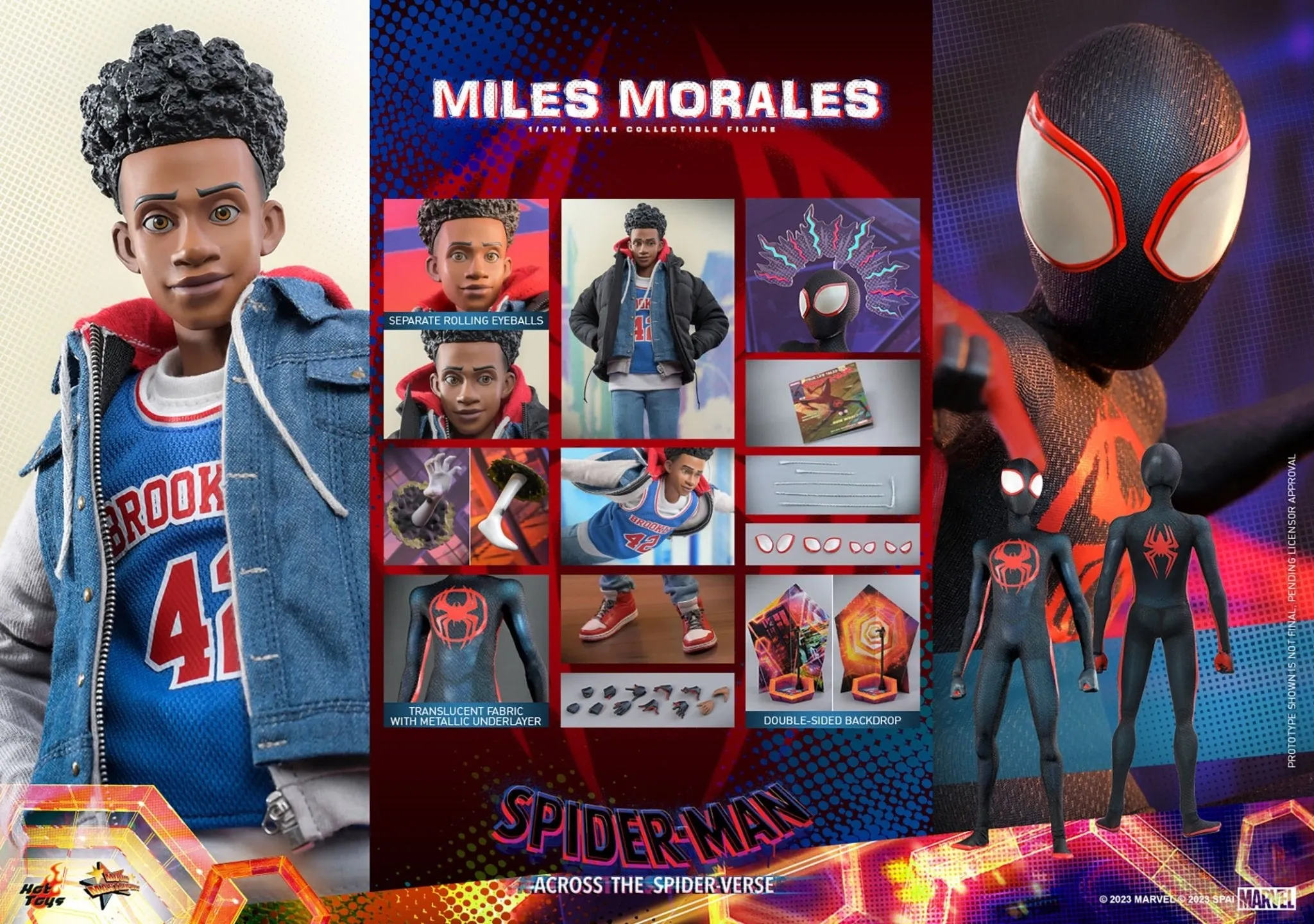 PRE-ORDER: Hot Toys Spider-Man: Across the Spider-Verse Miles Morales Sixth Scale Figure