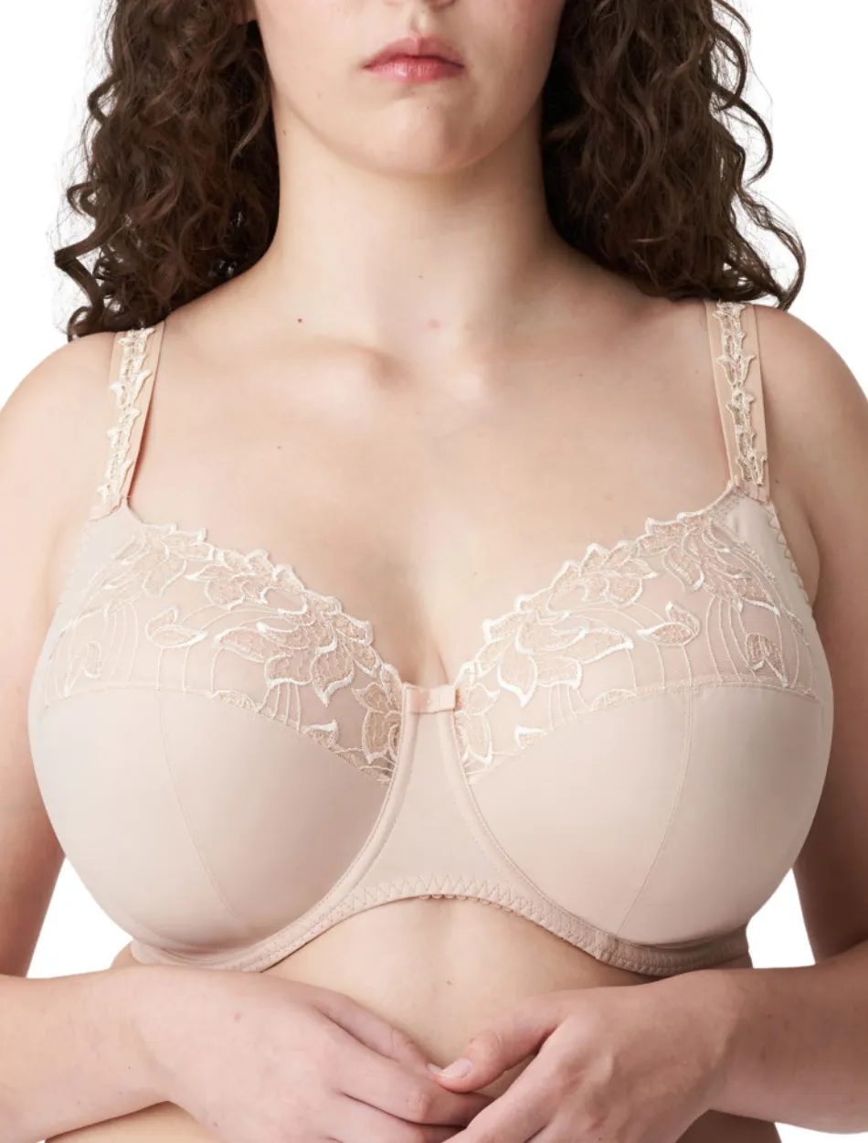 PrimaDonna Deauville Large Cups Full Cup Wire Bra in Caffe Latte