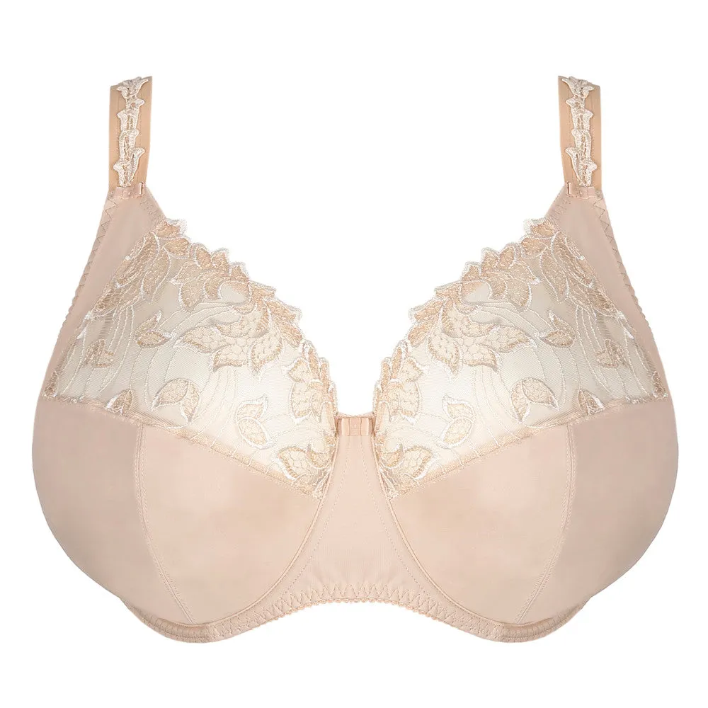 PrimaDonna Deauville Large Cups Full Cup Wire Bra in Caffe Latte