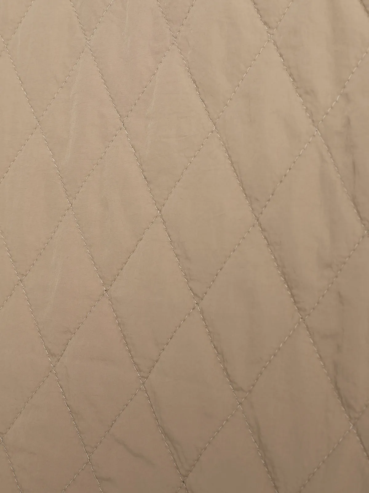 Quilted Gilet - Tween - Dark beige