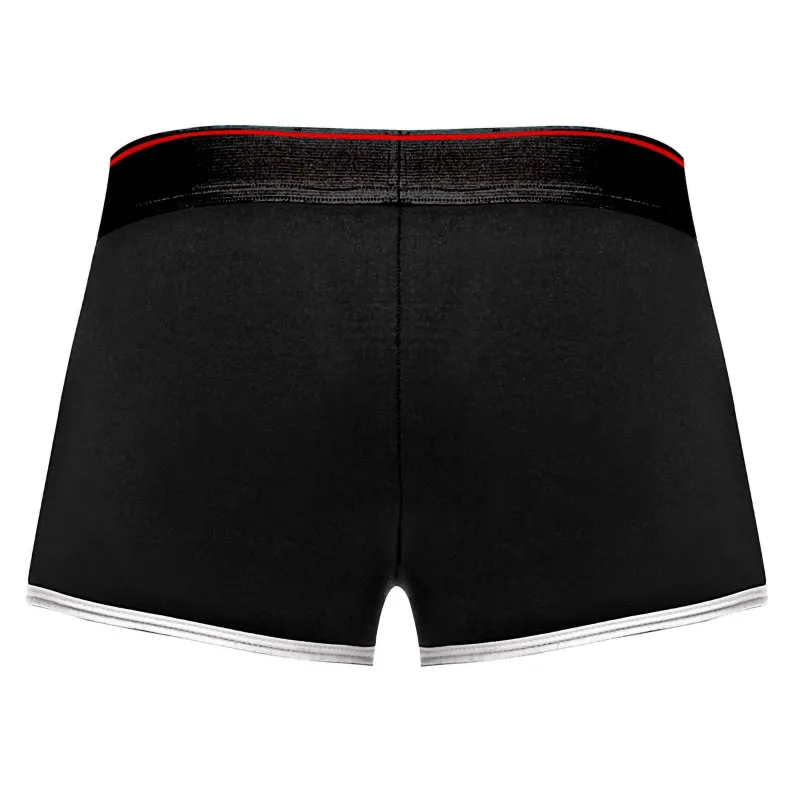 Retro Sport Panel Short - Medium - Black/ Red