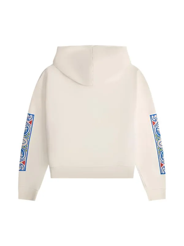 Rhude Hotel Hoodie Vintage White