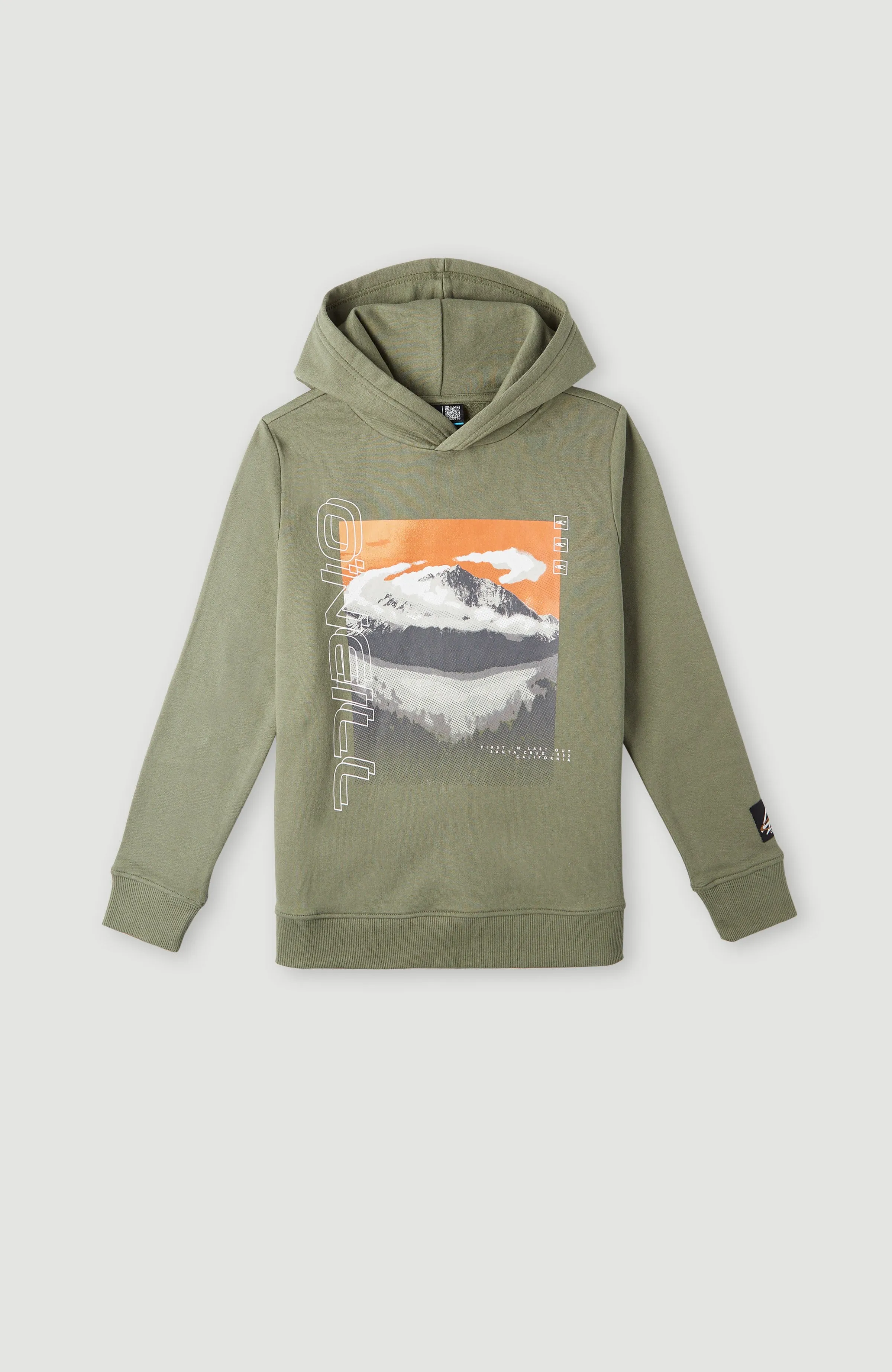 Seaview Hoodie | Deep Lichen Green