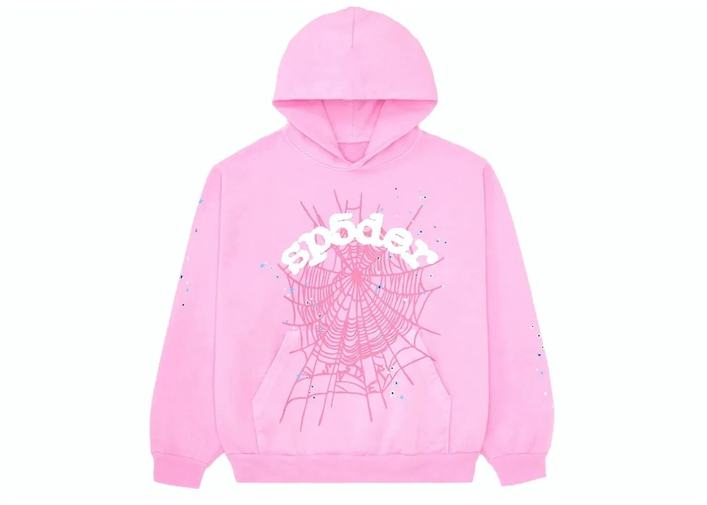 Sp5der Web Hoodie " PINK" FW23