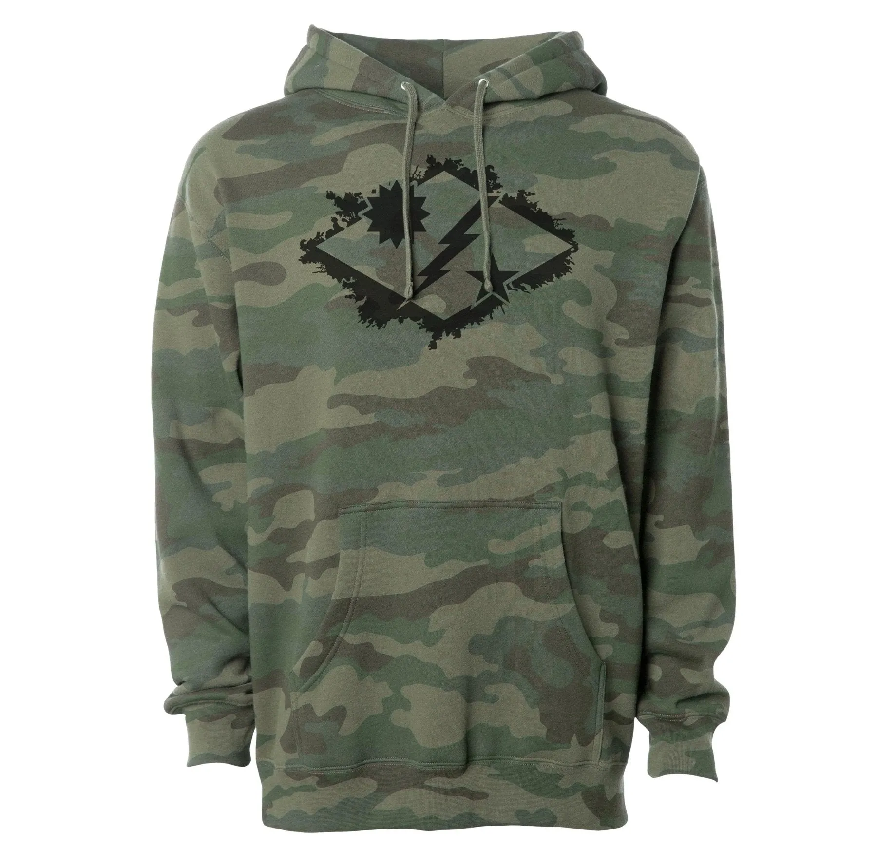 Star Sun Bolt Diamond Hoodie