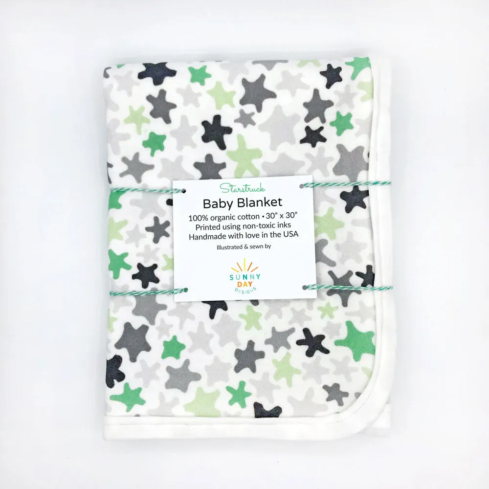 Starstruck Baby Receiving Blanket - Organic Cotton | *25% Off!*