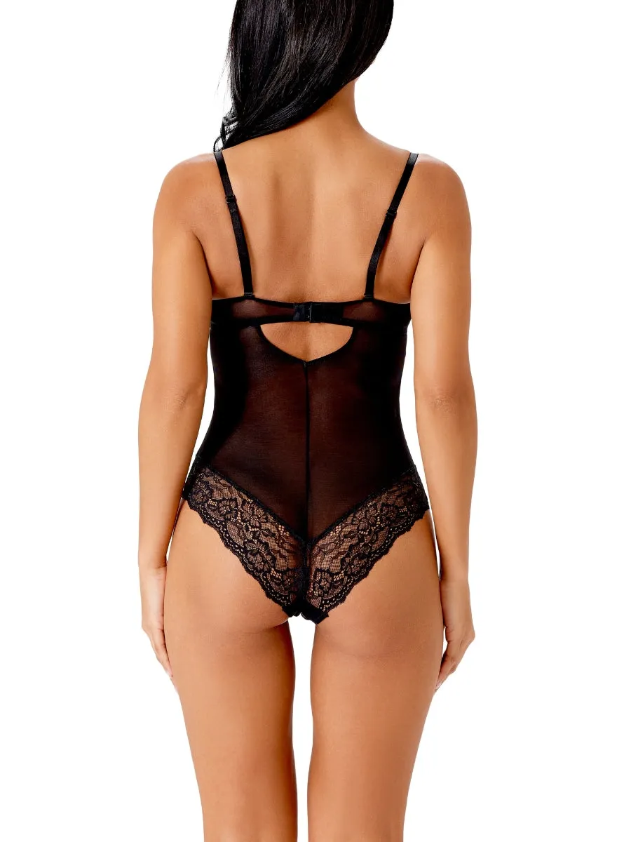 Suspense Non-Wired Bodysuit - Black