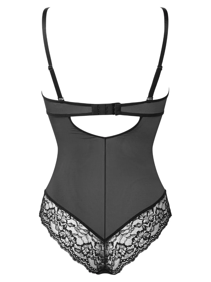 Suspense Non-Wired Bodysuit - Black