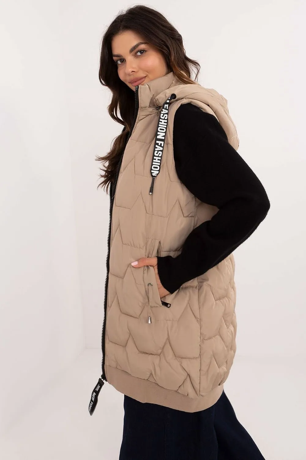 TEEK - Fashion Hooded Ripple Gilet