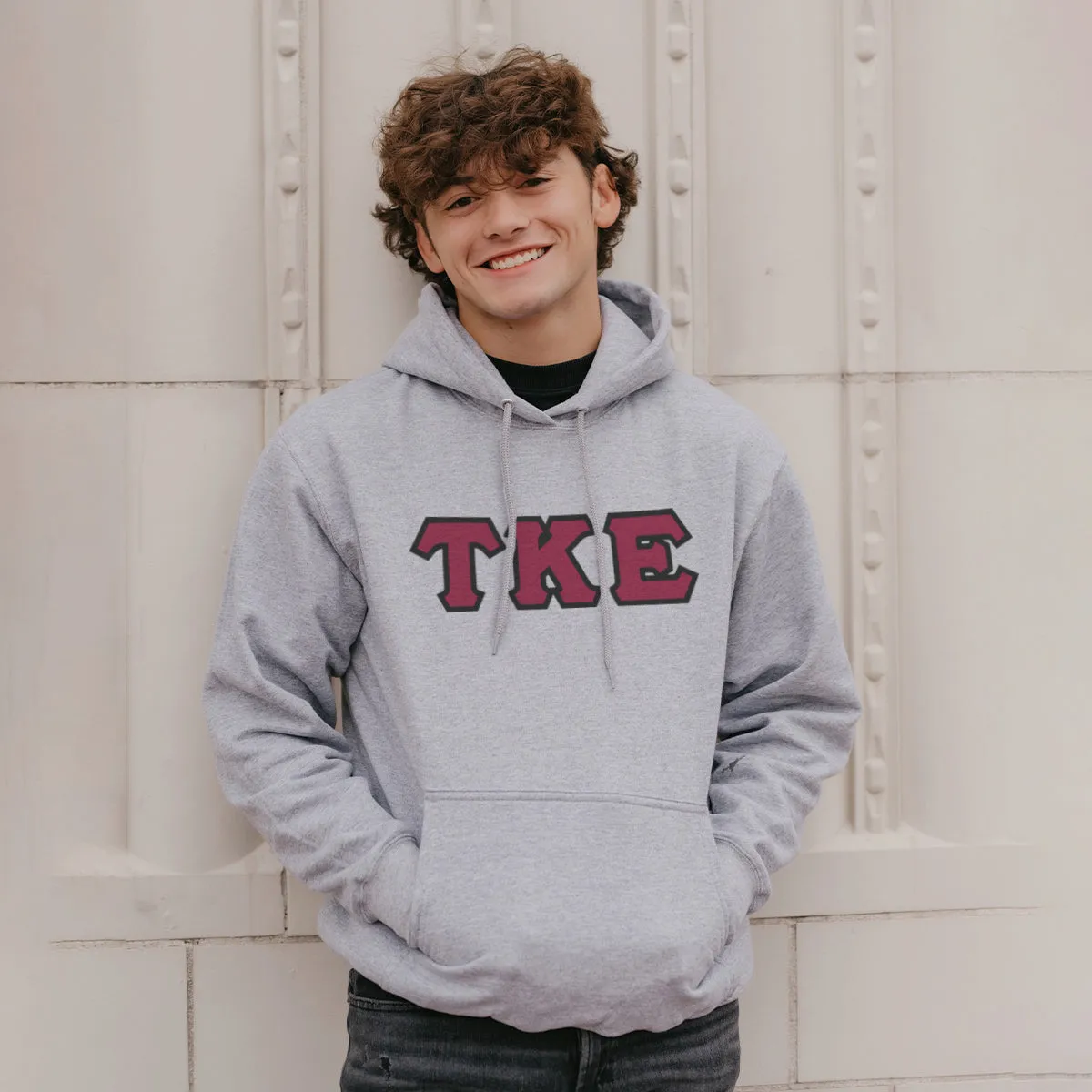 TKE Greek Letter Graphic Hoodie