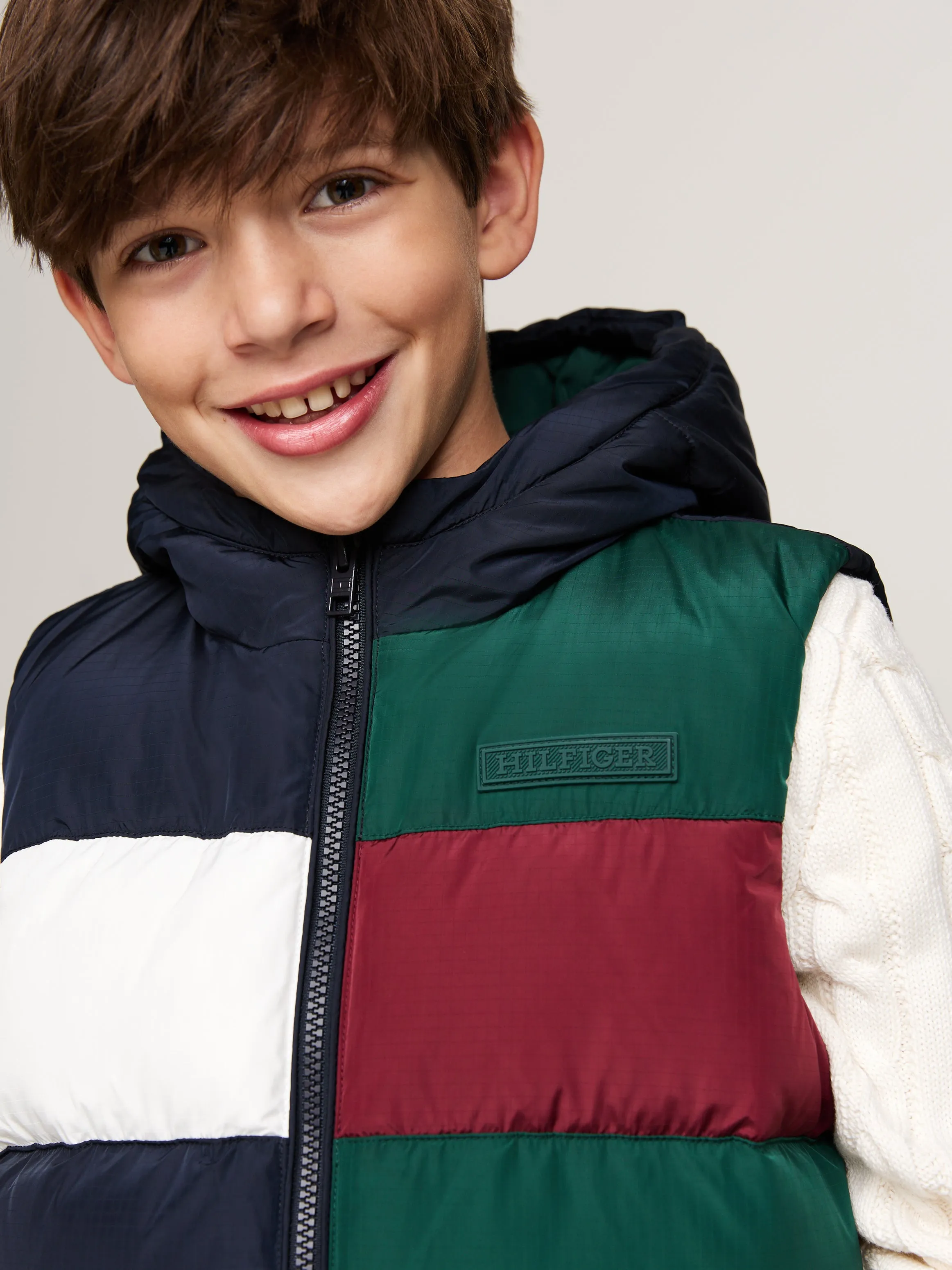 Tommy Hilfiger Colourblock Padded Gilet