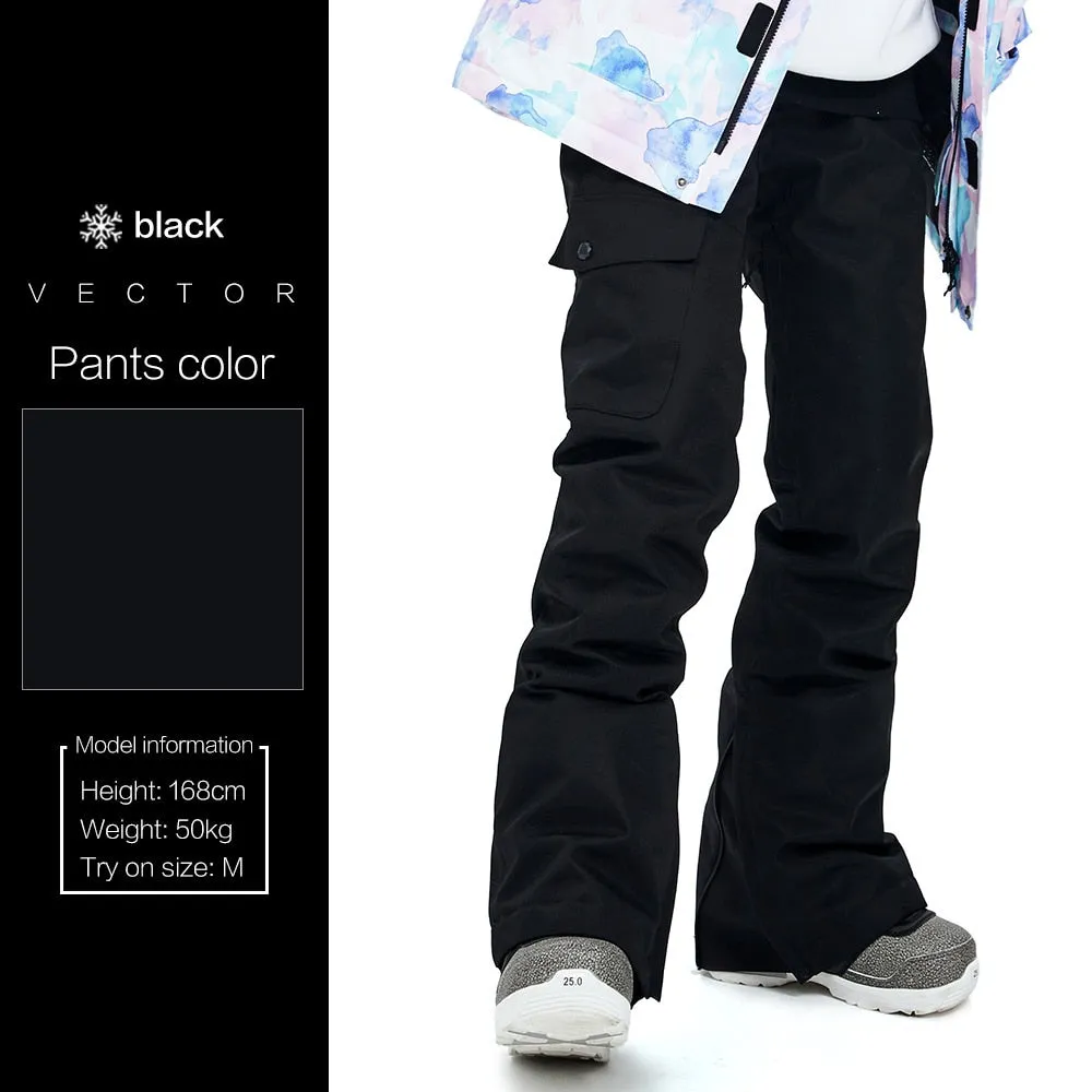 VECTOR  Ski Jacket or Pants set Warm Windproof Waterproof  Snowboard Ski Coat Trousers