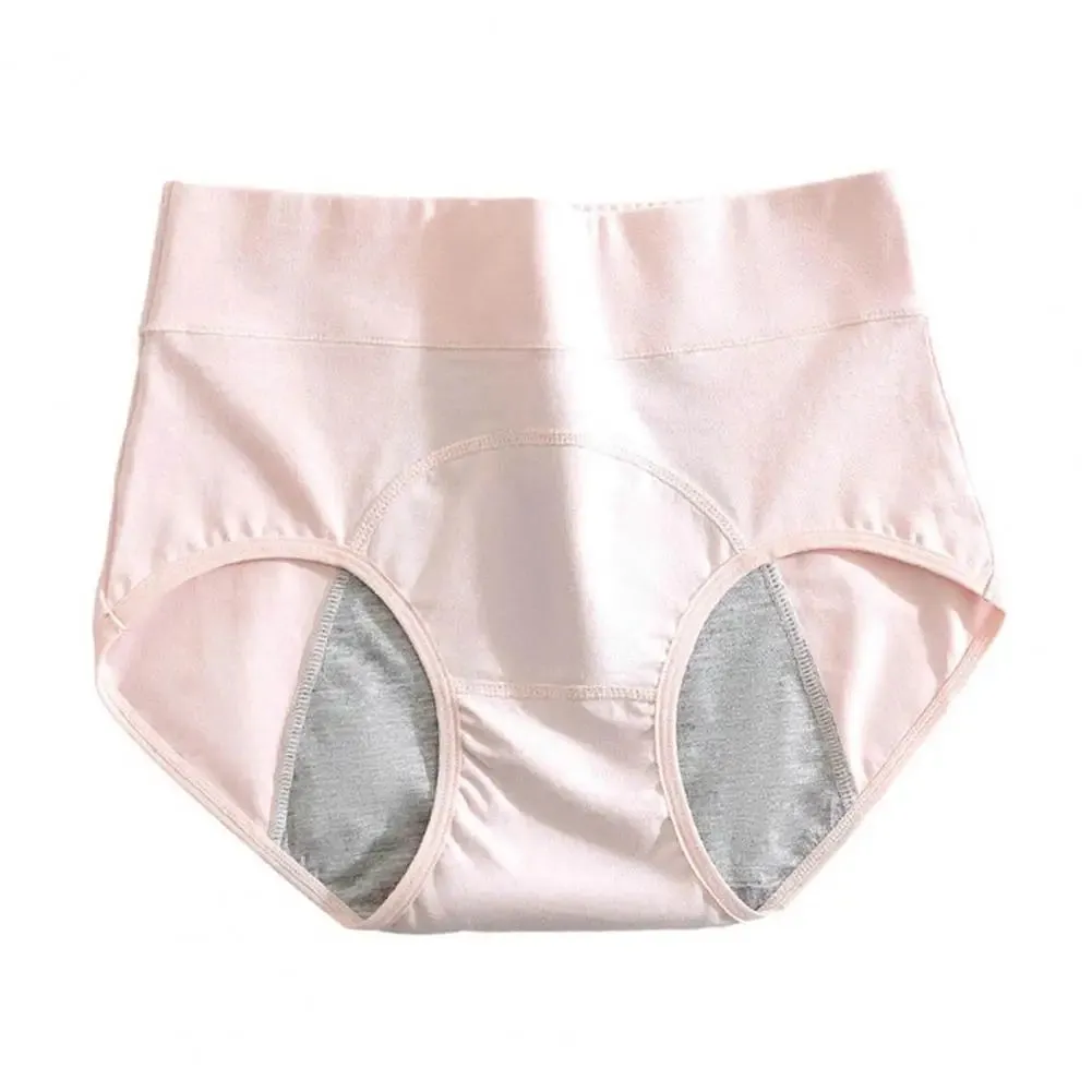 Washable Incontinence Underwear High Waist Period Underwear Menstruation Underpants Postpartum Women