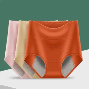 Washable Incontinence Underwear High Waist Period Underwear Menstruation Underpants Postpartum Women