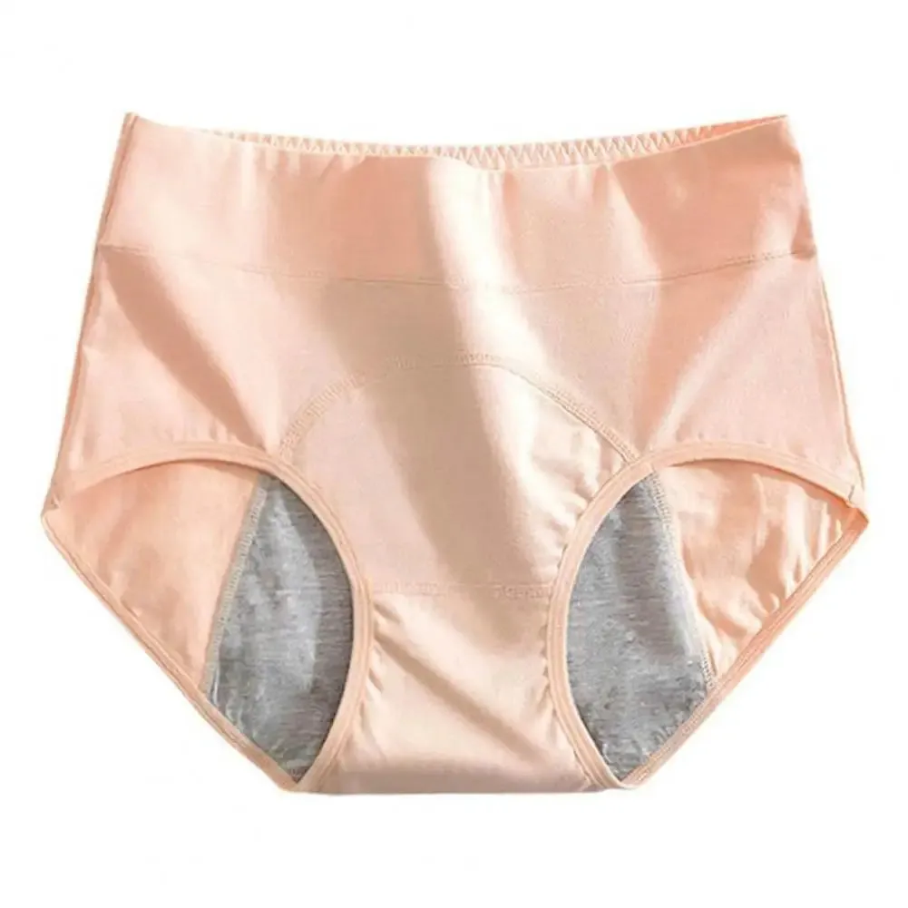 Washable Incontinence Underwear High Waist Period Underwear Menstruation Underpants Postpartum Women