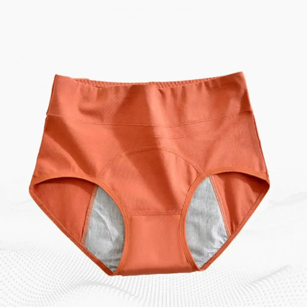 Washable Incontinence Underwear High Waist Period Underwear Menstruation Underpants Postpartum Women