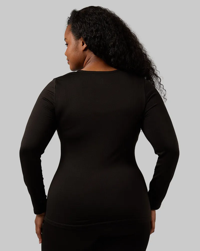 WOMEN'S MIDWEIGHT BRUSHED BASELAYER SCOOP TOP