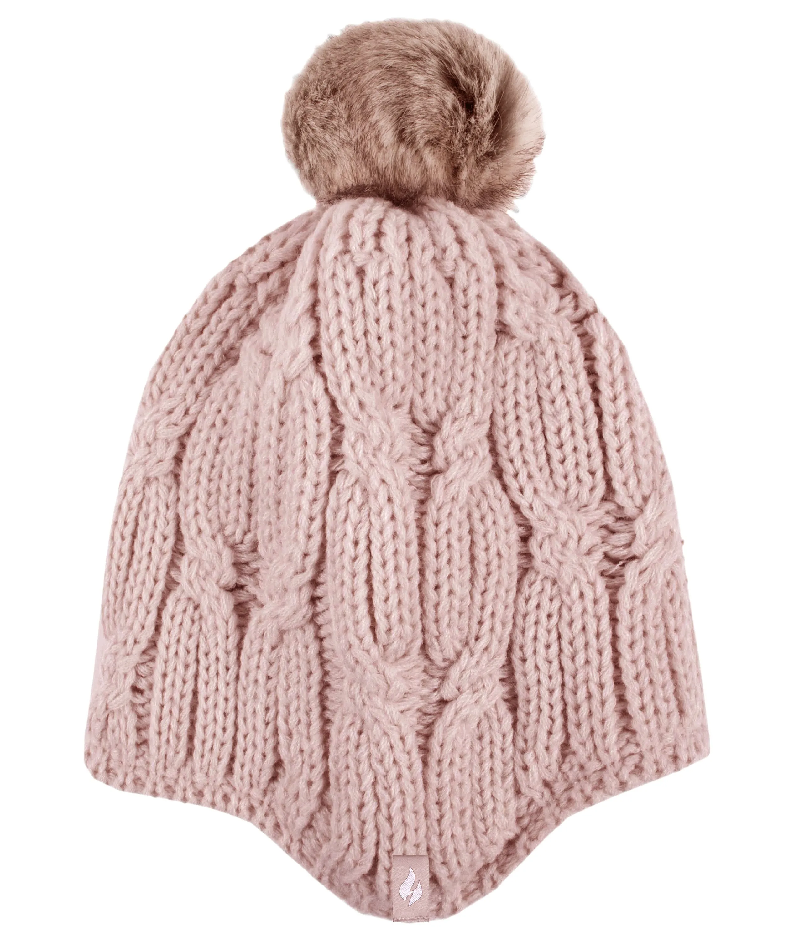 Women's Nikki Cosy Ears Hat w/ Pom Pom