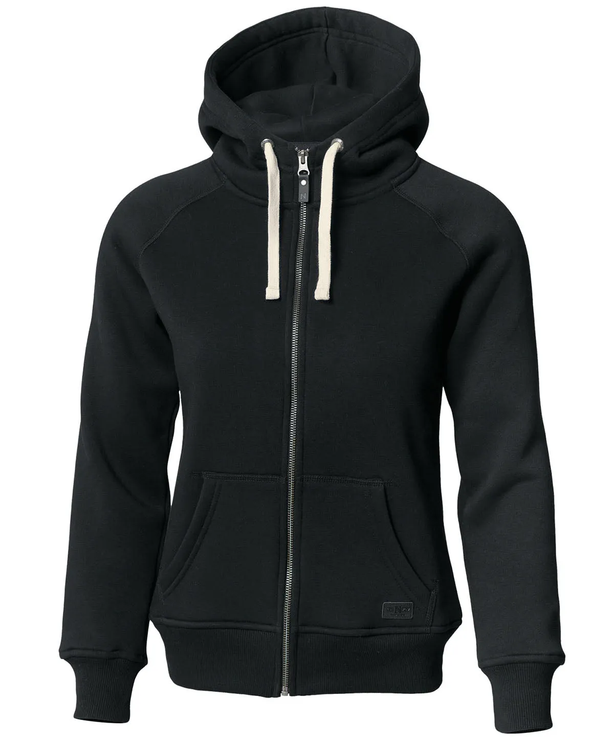 Women's Nimbus Williamsburg Heavyweight 310gsm Full Zip Organic Cotton Hoody {NB55F}