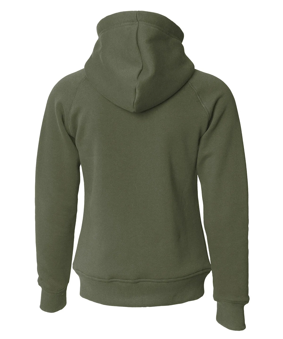 Women's Nimbus Williamsburg Heavyweight 310gsm Full Zip Organic Cotton Hoody {NB55F}