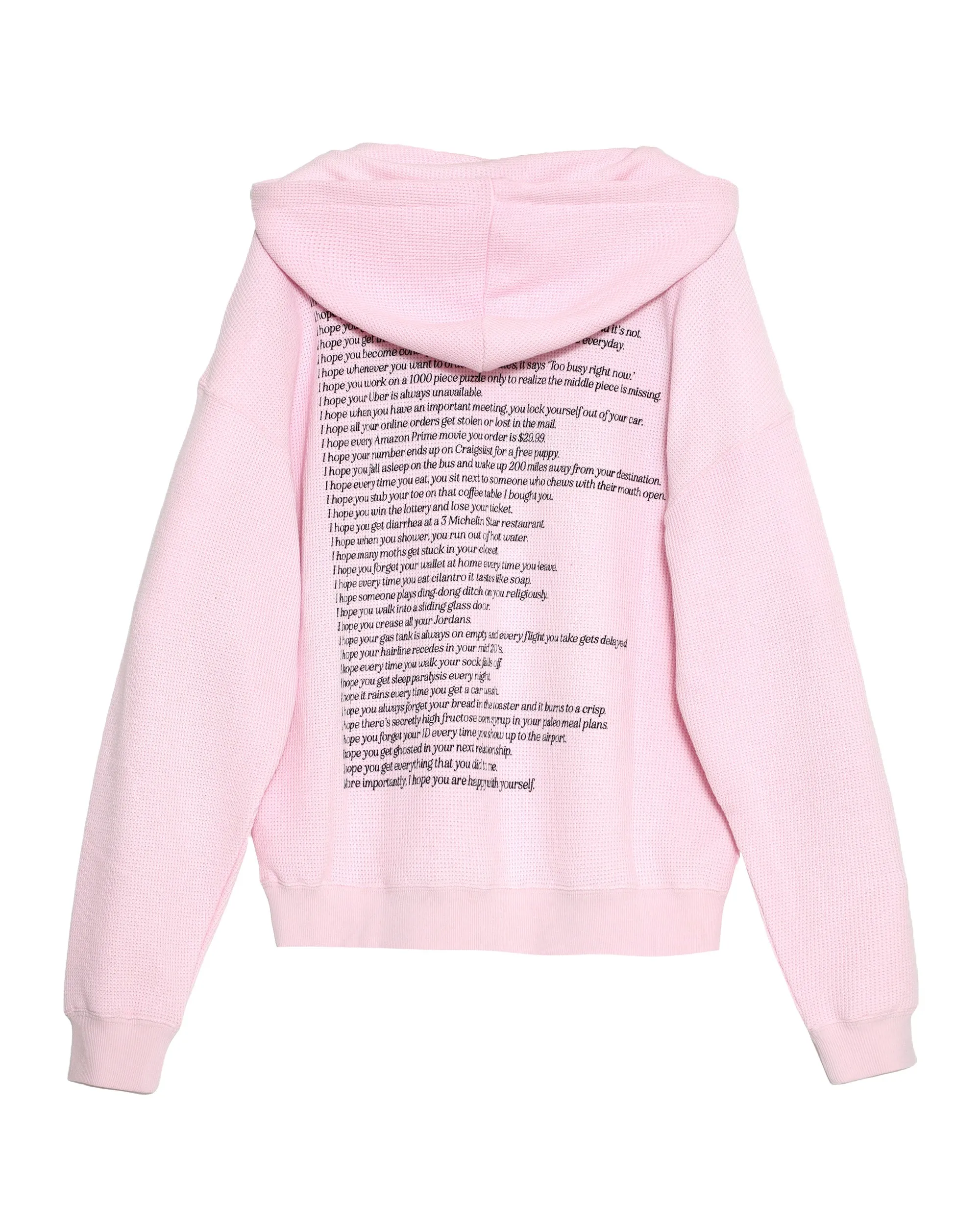 Yours Truly Thermal Racer Hoodie