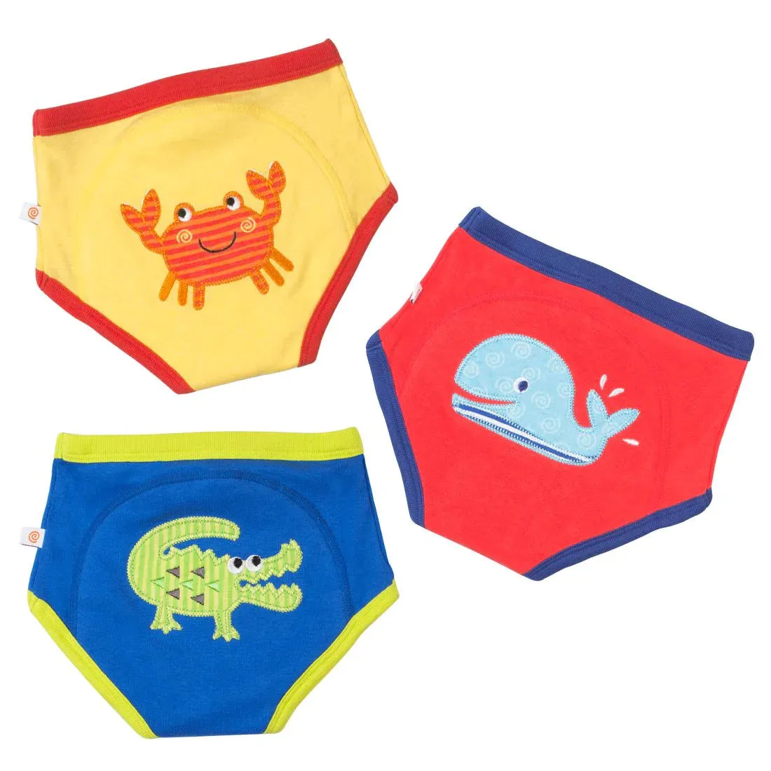 Zoocchini Organic Training Pants - Ocean Pal Boys