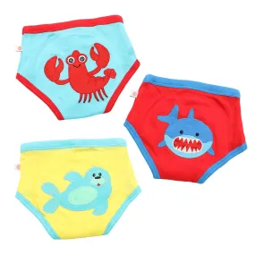 Zoocchini Organic Training Pants - Ocean Pal Boys