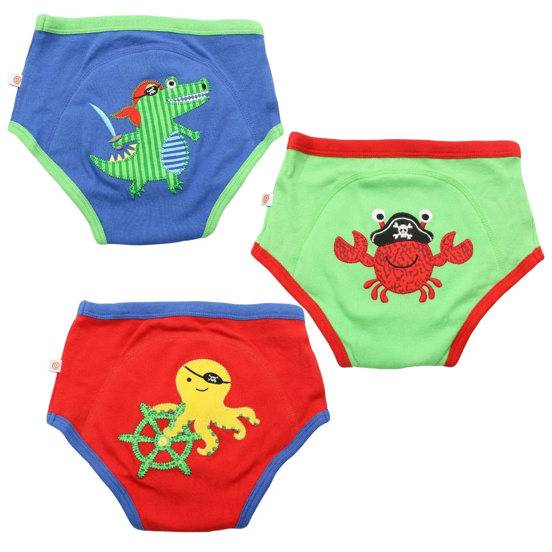 Zoocchini Organic Training Pants - Ocean Pal Boys